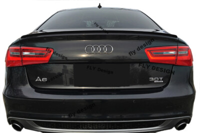 Passend für AUDI A6 2012 2013 2014 2015 2016 für S-Line Stil Heckspoiler Hecklip