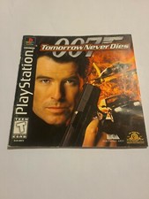 007 Tomorrow Never Dies Sony PlayStation 1, 1999 Manual Only W/ REG PS1