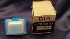 DDR-Diabetrachter Monoskop "MALIPIT" blau mit OVP
