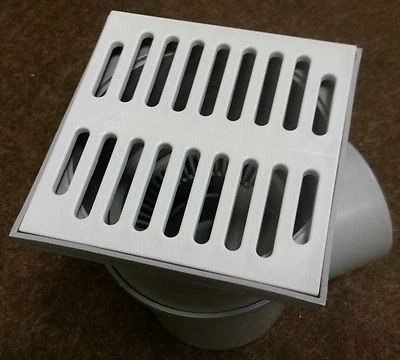 DALLMER UPMANN Kellerablauf Bodenablauf 150 x 150 15 x 15 DN 100 Entwässerung Ablauf Dallmer