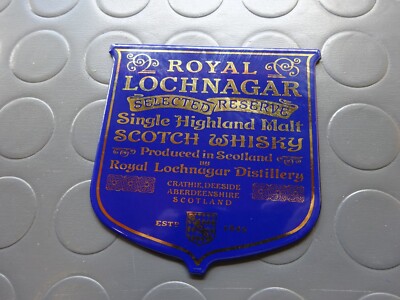 Royal Lochnagar kleines Emailleschild Scotch Whisky