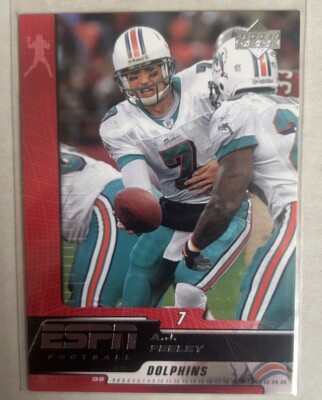 2005 Upper Deck ESPN #53 A.J. Feeley Miami Dolphins Football Card