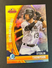 2024 Bowman Chrome Arizona Fall League #AFLS-8 Sterlin Thompson Rockies RC
