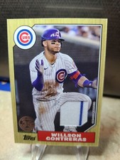 Willson Contreras 2022 Topps 1987 35th Anniversary Relic Jersey Card #87R-WC