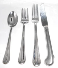 22 pc Wallace Premier Westbrook STAINLESs 4 Pl Settings knives forks teaspoons