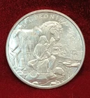 LEGENDARY WARRIORS - GERONIMO - 1 Troy Ounce .999 Fine Silver Round.  Nice!