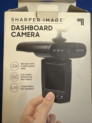 Sharper Image Dashboard Camera Wide Angle Day Or Night 360 Degree