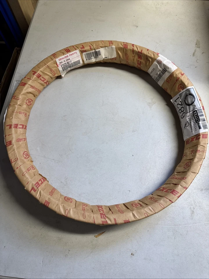 Llanta cromada Kawasaki KLX 125 14x1,60 #41025-S017 nueva OEM Foto 2 de 3