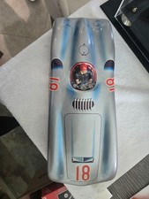 Vintage MS Western Germany Tin Litho Mercedes-Benz W196Silver Arrow Race Car 18