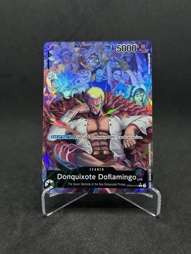 Donquixote Doflamingo (019) (Alternate Art) OP04-019 Kingdoms of Intrigue NM