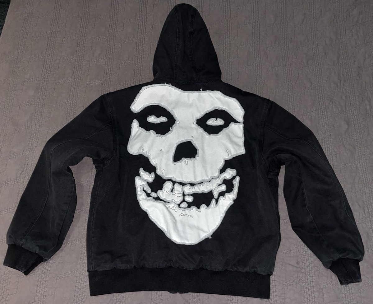Supreme The Misfits Hooded Work Jacket Black Large | eBay