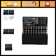TPM 2.0 Security Module 20-1 Pin for Windows 11 Compatible with GIGABYTE  ASUS