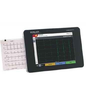 Schiller Cardiovit FT-1 ECG, New In The Box With Accessories And Warranty Incl!
