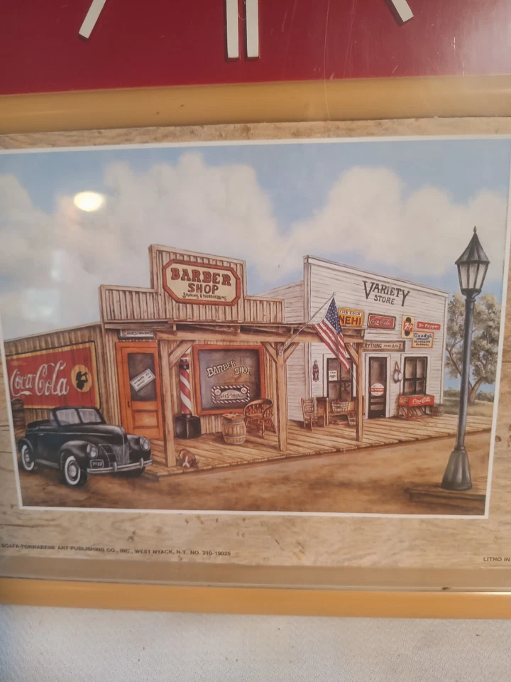 Vintage Coca-Cola theme Wall Clock *Retro Collectible - Image 2 of 4