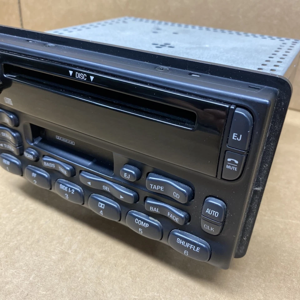 02-05 EXPLORER 01-04 MUSTANG AM FM радио кассетный проигрыватель компакт-дисков один диск OEM  - Изображение 4 из 4