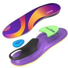 Plantar Fasciitis Insoles Athletic Arch Support Inserts Women Men, Shock Abso...