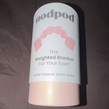 NODPOD Weighted Blanket For Your Eyes - Pink - Soft Weighted Sleep Mask