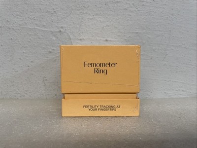 Femometer Ring Size 6 Fertility Tracking Ring FM-IRS-101 White / Pink New Sealed