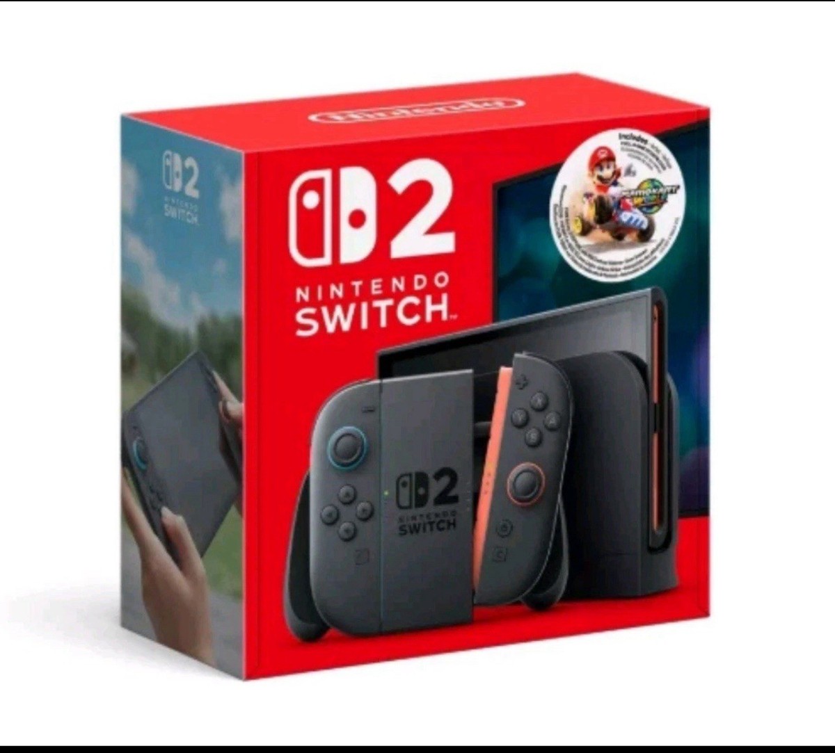 ✓Nintendo Switch 2 Console + Mario Kart World Bundle! NEW! In