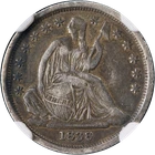 1838 Seated Liberty Dime Large Stars NGC VF30 Great Eye Appeal Nice Strike