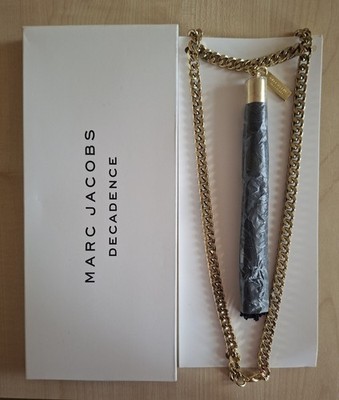 Marc Jacobs decadence Hals Kette  Goldfarben Quaste Neu 