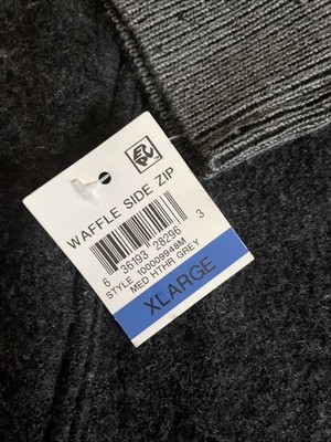 INC International Concepts Waffled Cardigan Sweater Gray XL $99