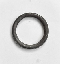 Ring Stahl roh Ø 110x14 mm glatt offen Zaunelement Schmiedeeisen Deko