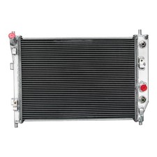 Aluminum Radiator for 2005-2013 Corvette SSR C6 6.0L 6.2L 7.0L V8 2 Row Core