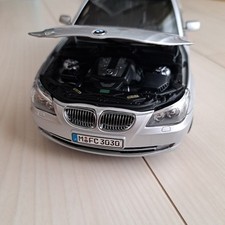 BMW 5 Series Mini Car 1/18 Silver Diecast Model kyosho KYOSHO