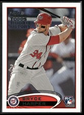 Bryce Harper 2018 Topps Archives Topps Rookie History #661 : Red Batting Helmet