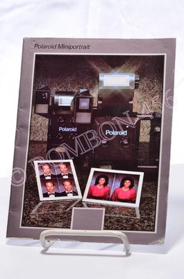 POLAROID MINIPORTRAIT MODEL-203/403 INSTRUCTION MANUAL PAPER BOOK ORIGINAL VGUC
