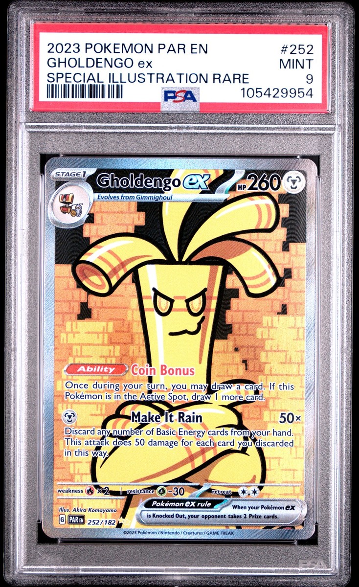 Gholdengo ex 252/182 Sv04: Paradox Rift Holo for sale online Gholdengo ex 252/182 Sv04: Paradox Rift Holo for sale online