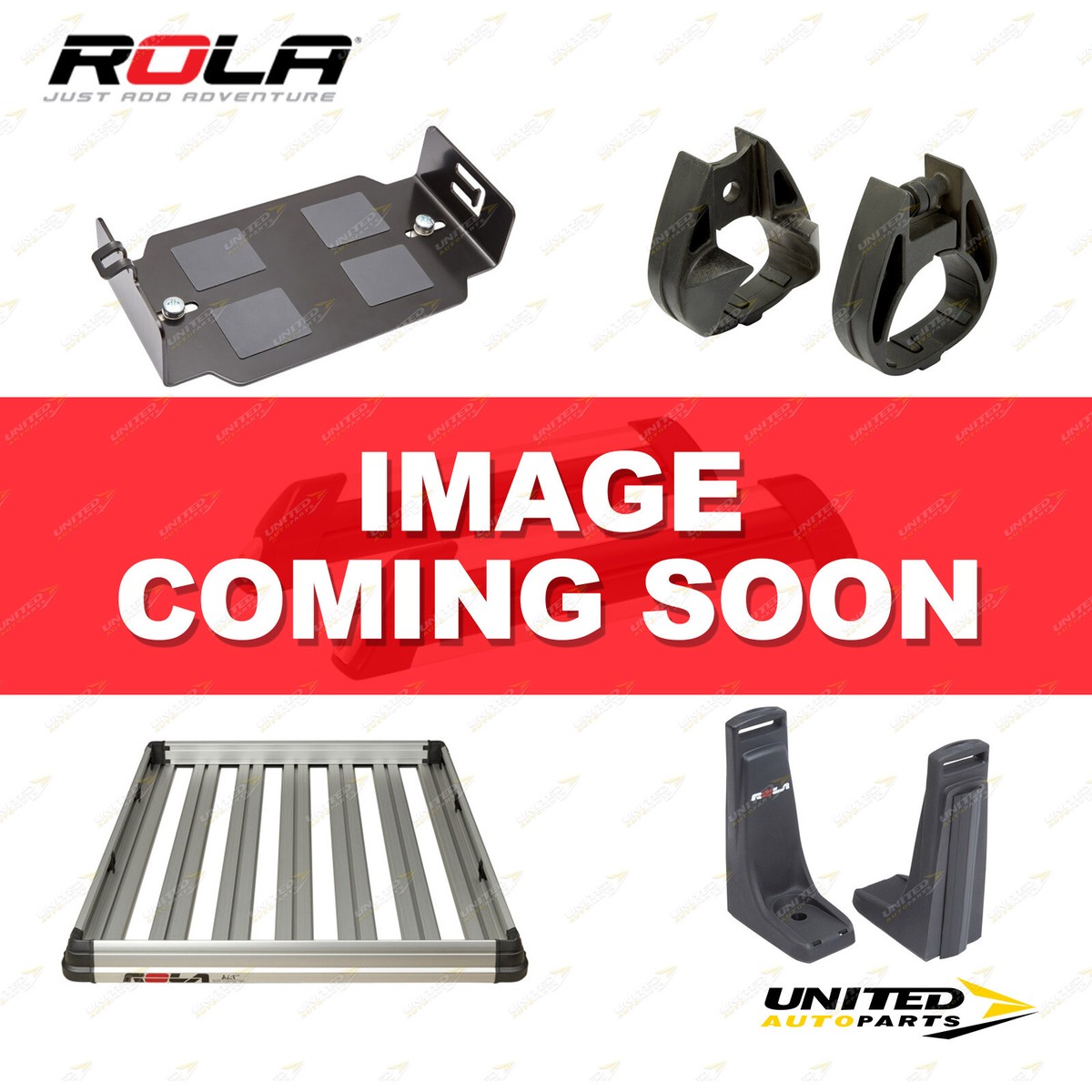 Rola Roof Rack Accessory Titan Tray Self Support Cross Bar Pack