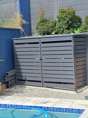 Custom sizes - Powdercoated - Cover Pool Pump Enclosure - 8 different colours - Picture 1 of 19