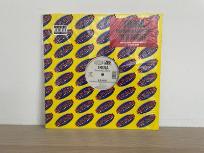 Trina Featuring Ludacris   Be Alright 12  Hip Hop Vinyl B R Right Kanye West 
