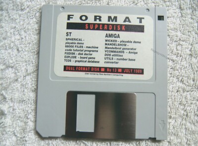 81277 Disk 13 ST/Amiga Format - Spherical /Wicked - Atari ST (1989) 
