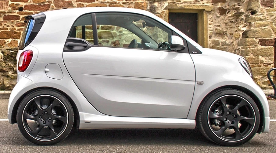 Lorinser Speedy smart 453 fortwo forfour Alufelgen Sommerreifen schwarz RDKS - Bild 2 von 4