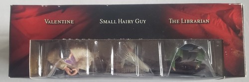 NEW SEALED 2005 JIM HENSON MIRRORMASK VALENTINE HAIRY GUY LIBRARIAN 3 FIGURE SET - Picture 3 of 4