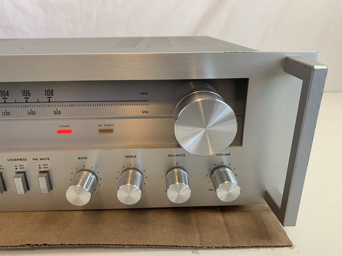 JVC Model JR-S81H Vintage 1977 Stereo Receiver Big Face