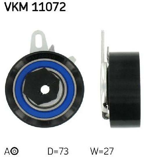 Galet tendeur de courroie de distribution automatique VKM 11072 SKF pour AUDI VW - Image 3