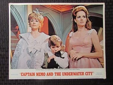 1970 CAPTAIN NEMO Original 14x11 Lobby Card #6 VG/FN 5.0 Nanette Newman
