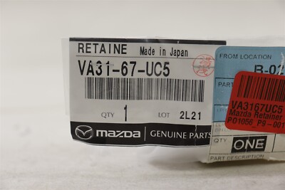 NEW Mazda Rear Bumper Parking Sensor Retainer LH Outer VA3167UC5