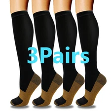 Healthy Feet Compression Socks for Women Men Anti Embolism Swollen DVT Stockings