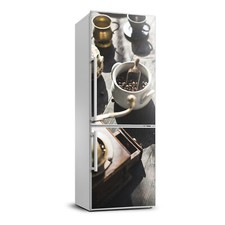 Adesivo magnetico frigorifero decalcomania rimovibile macinacaffè vintage