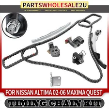 9x Engine Timing Chain Kit for Nissan Quest 2004-2009 Altima 02-06 Maxima 04-08