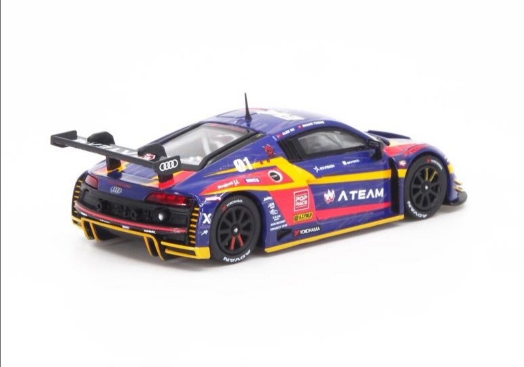TINY X MiniGT x POPRACE 1/64 Audi R8 LMS EVA RT Test Type-01 X