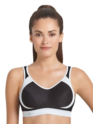 ANITA 5527 Sport-BH ohne Bügel Extreme Control in Schwarz