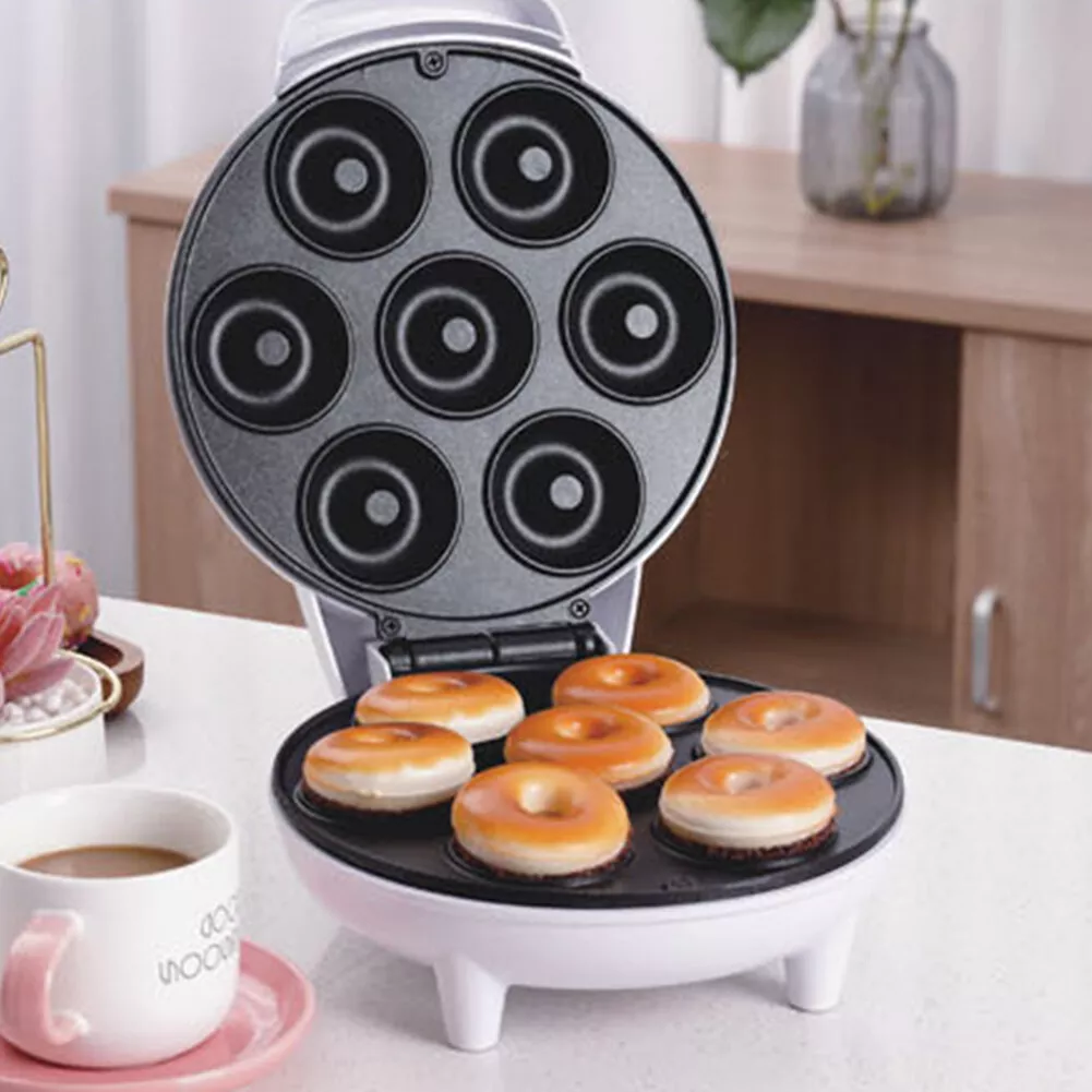 110/240V Electric Donuts Maker EU/US Plug 1200W Portable Bread Machine Home  Use