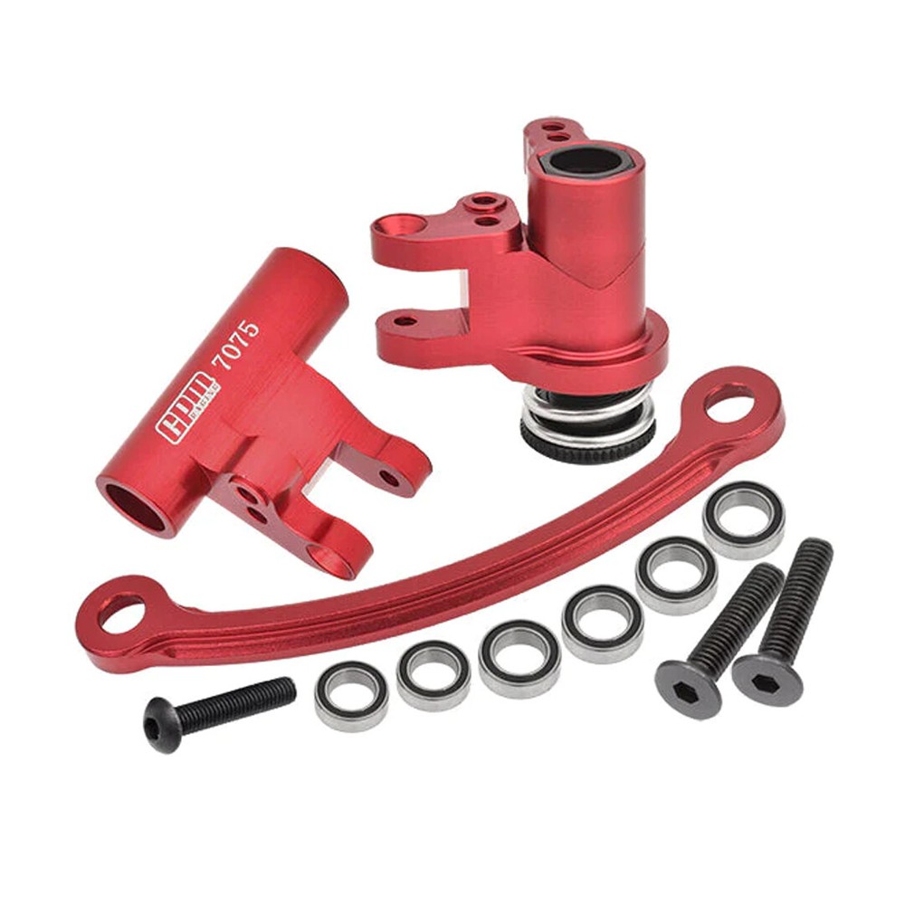 NEW GPM Steering Bellcrank Set Red for Losi 1:10 Lasernut FREE US SHIP