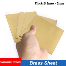Brass Sheet Various Sizes, Various Thickness Guillotine Cut Sheet Metal Service